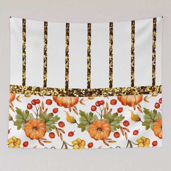Item preview, Pumpkin And Berries With Glitter (Lines 1) designed and sold by SimplyMe-Plus.