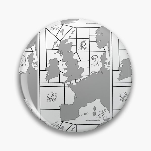 Item preview, Shipping Forecast UK Map - Creatures designed and sold by thelittleforest.