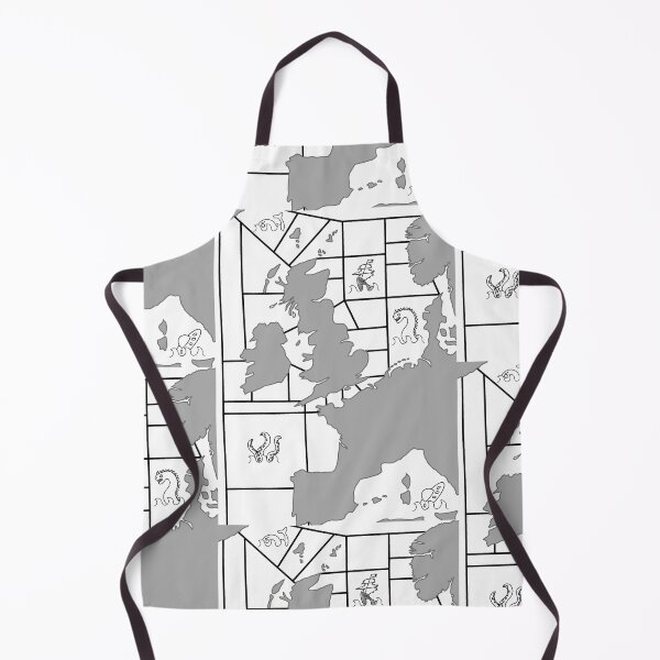 Item preview, Shipping Forecast UK Map - Creatures designed and sold by thelittleforest.