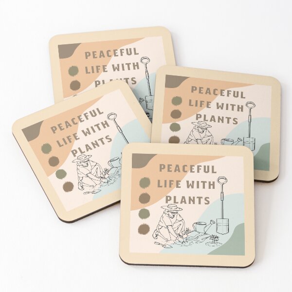 Item preview, Peaceful life with plants designed and sold by I7Anan.