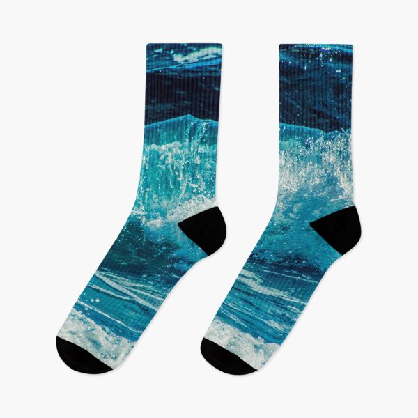 Item preview, Blue Turquoise Ocean Summer Beach Foamy Waves designed and sold by MyArt23.