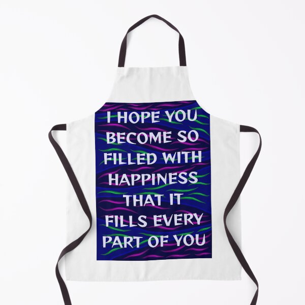 Item preview, Radical Feminist Humanist Quote - I Hope You Become So Filled With Happiness That It Fills Every Part Of You designed and sold by LethalPixieDust.