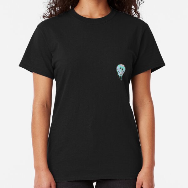 Holographic Melting Smiley Classic T-Shirt