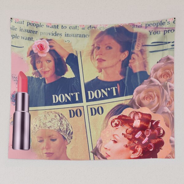 Item preview, PRETTY PINK COLLAGE designed and sold by Swooncake Press.