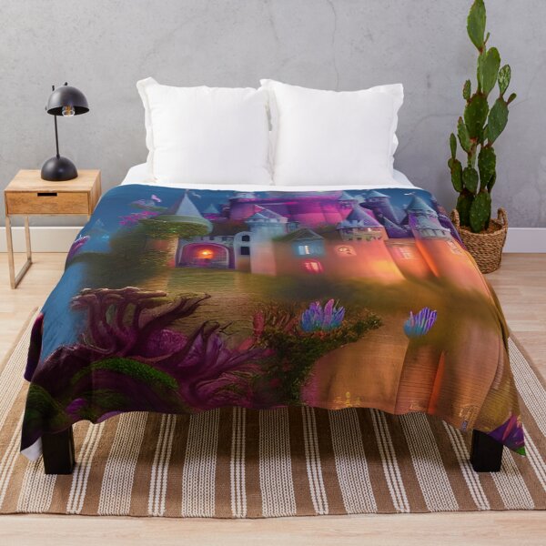 Item preview, Magical Fantasy Castle Under the Sea designed and sold by Caregiverology.