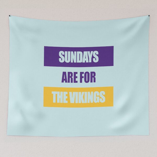 Item preview, Sundays Are For The Vikings designed and sold by Mytaniyes.