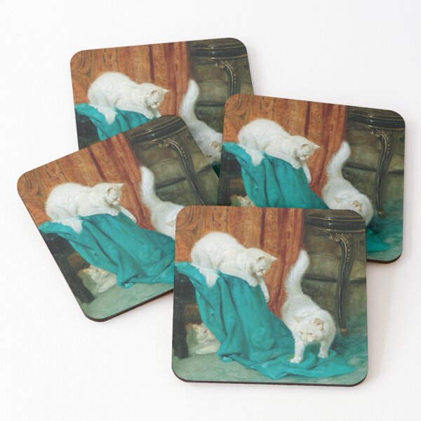 Item preview, Cats Playing (20th century) - Arthur Heyer designed and sold by SALON DES ARTS.