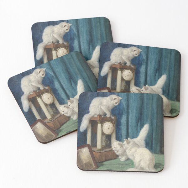 Item preview, Three Curious Cats (20th century) - Arthur Heyer designed and sold by SALON DES ARTS.