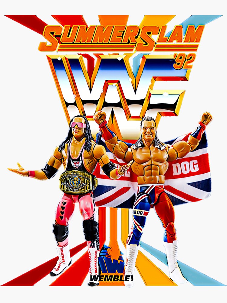 "Greatest Wrestling Match 92" Sticker for Sale by ronsretroprints