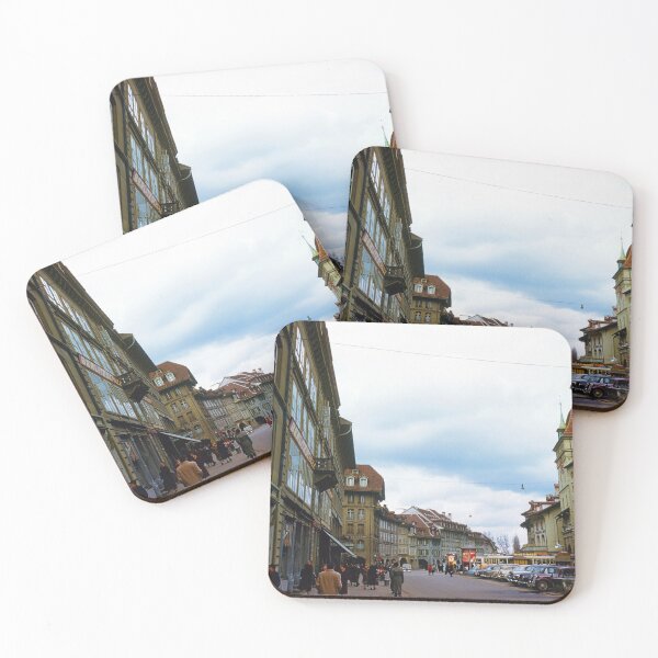 Item preview, 1950s - View of Market at Bärenplatz, Old Town, Berne, Canton of Berne, Switzerland designed and sold by thatwaslife.
