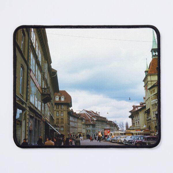 Item preview, 1950s - View of Market at Bärenplatz, Old Town, Berne, Canton of Berne, Switzerland designed and sold by thatwaslife.
