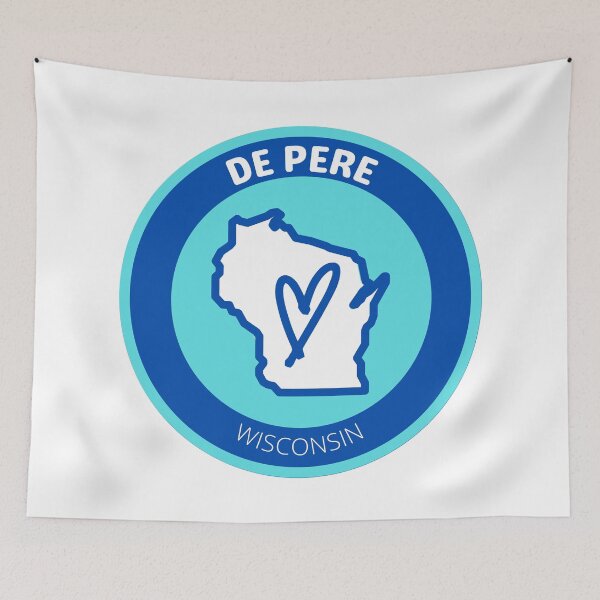 Item preview, DE PERE WISCONSIN - BLUE LOVE designed and sold by jrno11.