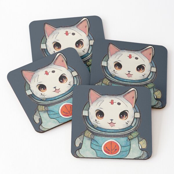 Item preview, Astronaut Kitty designed and sold by arkymonart.