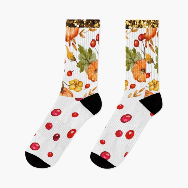 Item preview, Pumpkin And Berries With Glitter (Berry Pattern) designed and sold by SimplyMe-Plus.