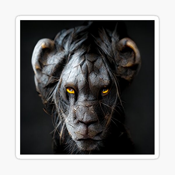 Item preview, Black lion motivate  designed and sold by Arulsha.