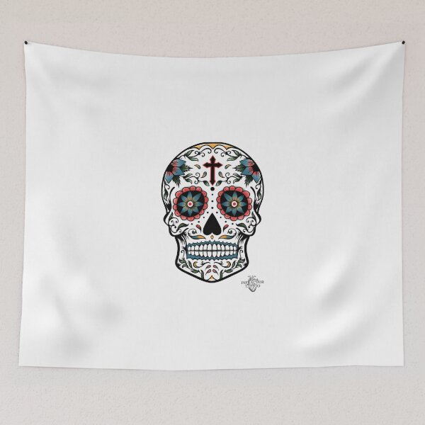 Item preview, Sugar skull designed and sold by infracuortattoo.