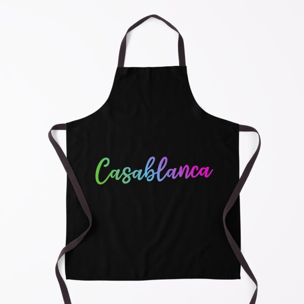 Item preview, Casablanca - Dar al-Bayda - the largest city in Morocco - rainbow name of city designed and sold by ALLURE-minimal.