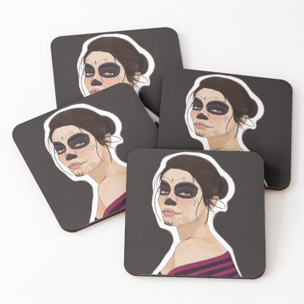 Item preview, Woman with La Carina Make Up designed and sold by KoebsellArt.