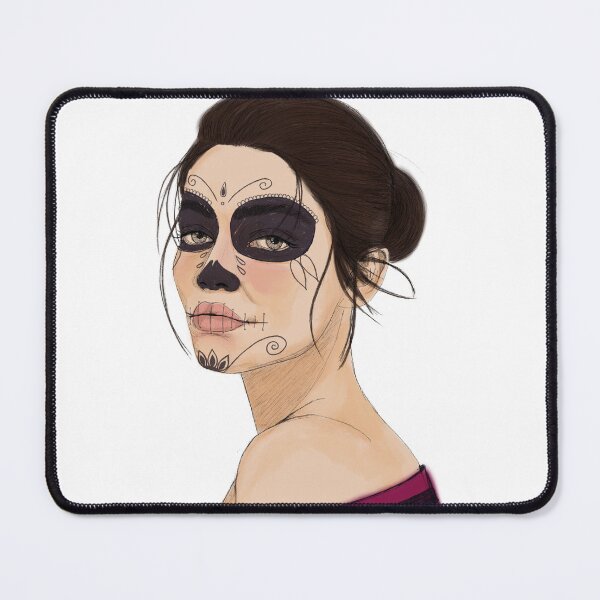 Item preview, Woman with La Carina Make Up designed and sold by KoebsellArt.