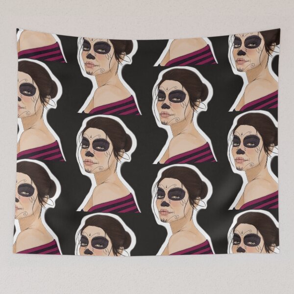 Item preview, Woman with La Carina Make Up designed and sold by KoebsellArt.