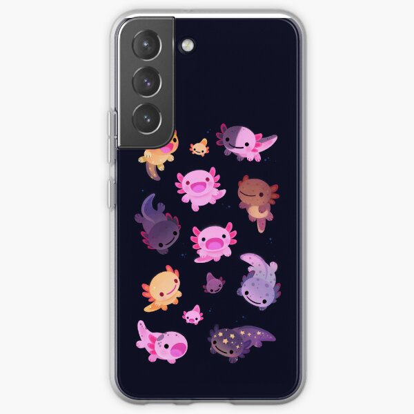 Happy axolotl Samsung Galaxy Soft Case