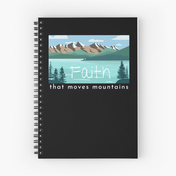 Item preview, Faith the moves mountains designed and sold by GospelWork.