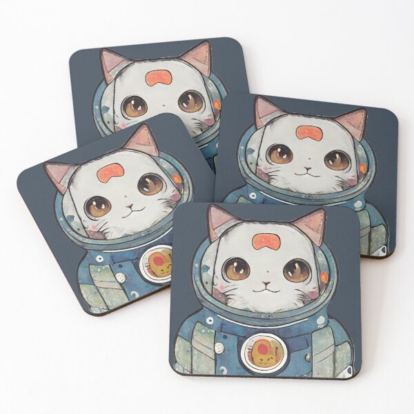 Item preview, Astronaut Kitty designed and sold by arkymonart.