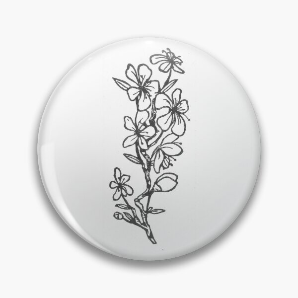 Item preview, Linograbado de flor de cerezo designed and sold by B-S-Art.