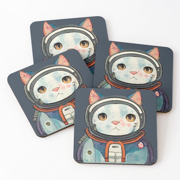 Item preview, Astronaut Kitty designed and sold by arkymonart.