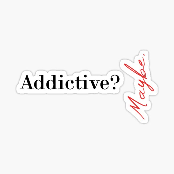 Addicted 10 White Decal – Addicted Fishing