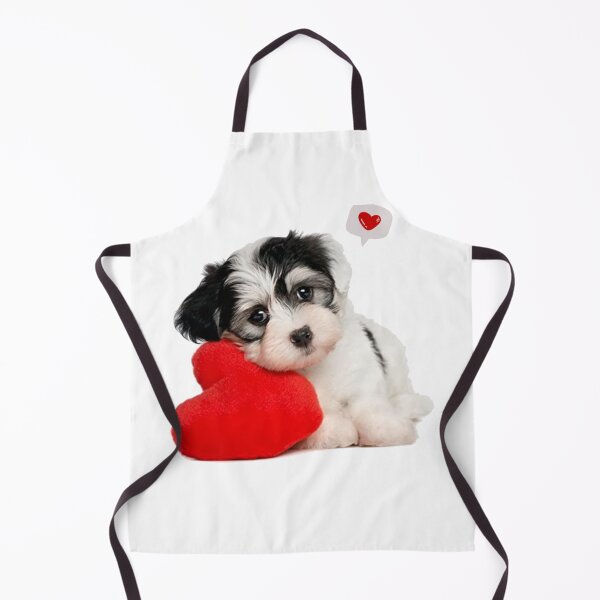 Item preview, Red Heart Cute Puppy designed and sold by Namsus-Printing.
