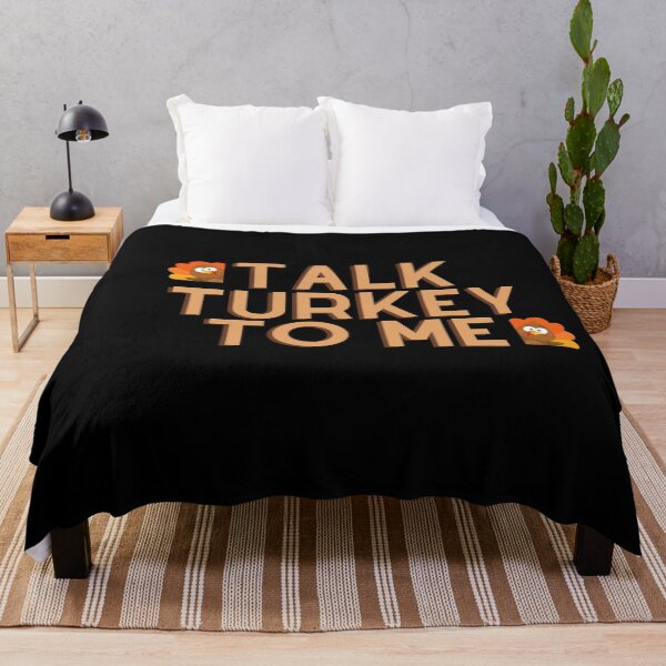 Item preview, Talk turkey to me | Thanksgiving 2022 designed and sold by BloompodDesigns.