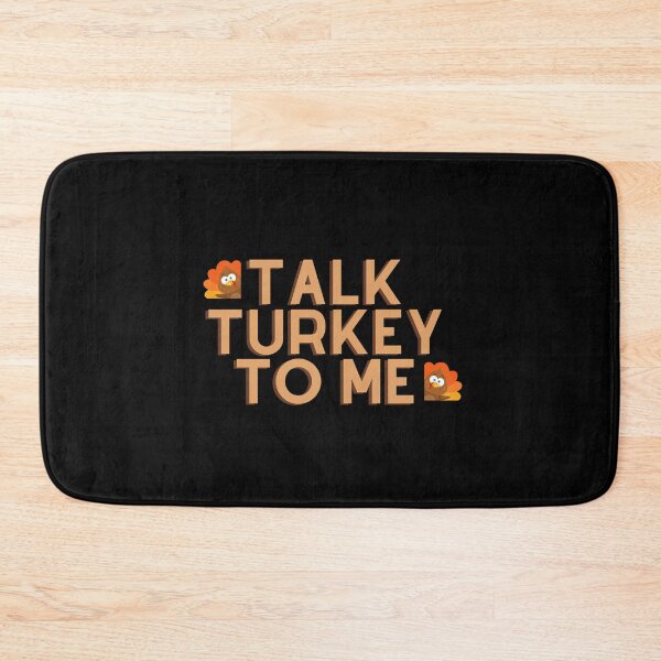 Item preview, Talk turkey to me | Thanksgiving 2022 designed and sold by BloompodDesigns.