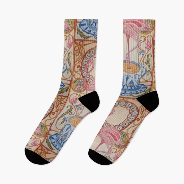 Item preview, Flamingo Tea designed and sold by AbigailEveArt.