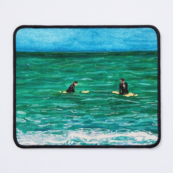 Item preview, Surfing Lake Atlantic designed and sold by Heather Coggins, Watercolor stories from the Blue Ridge.