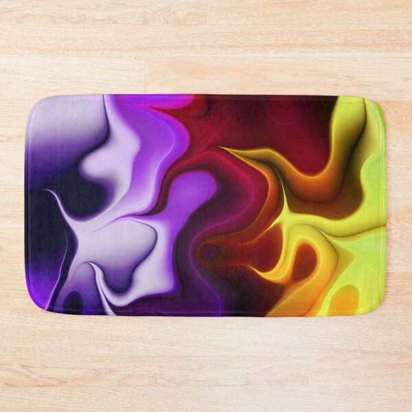 Item preview, Colorful Abstract Flames designed and sold by pinkal.