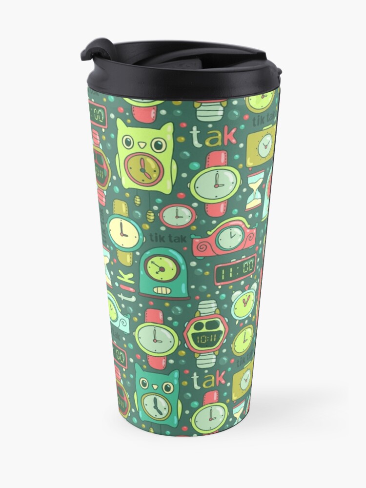 Alternate view of Clocks Travel Mug