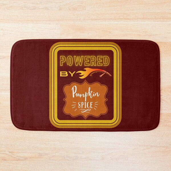 Item preview, Powered By Pumpkin Spice - Fall Colors Red designed and sold by Evolved-LovinIt.