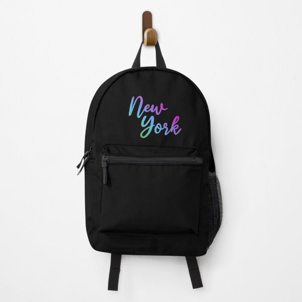 Item preview, New York - New York City - rainbow name of state / city designed and sold by ALLURE-minimal.