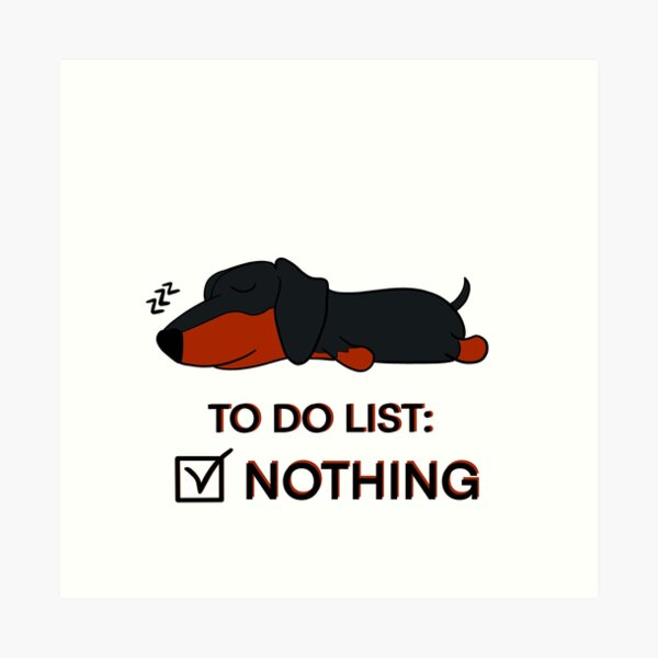 Item preview, To Do List Nothing  designed and sold by OnlyCoolDesigns.