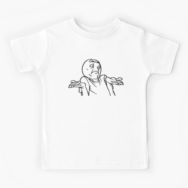 Thinking meme Kids T-Shirt by Juanscorner