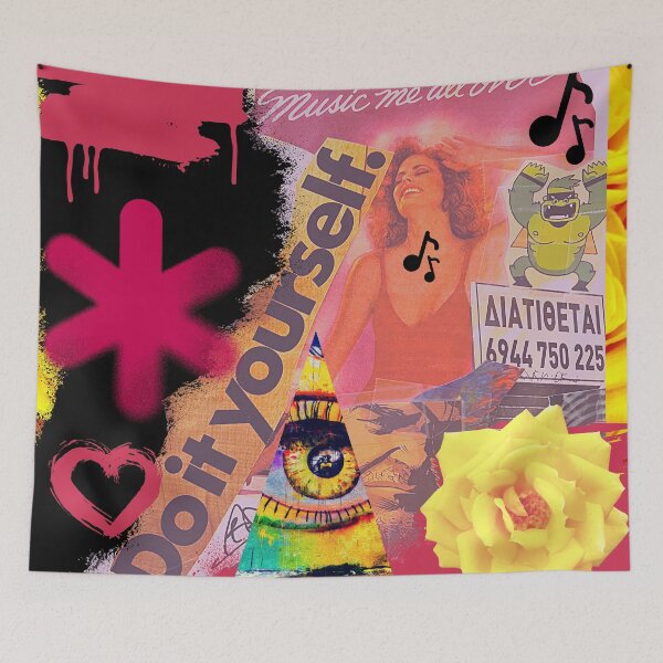 Item preview, Do it Yourself Collage designed and sold by Swooncake Press.