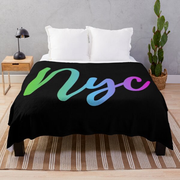 Item preview, New York - New York City - rainbow name of city designed and sold by ALLURE-minimal.