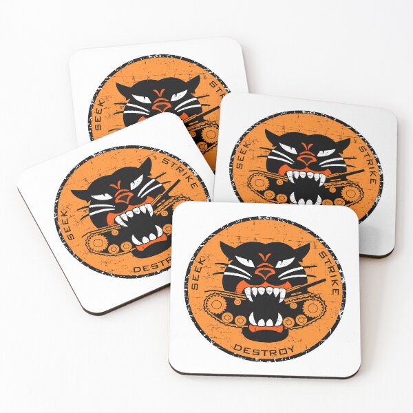 Item preview, US Army - Tank Destroyer Battalions emblem - SEEK STRIKE DESTROY - Grunge Style  designed and sold by pzd501.