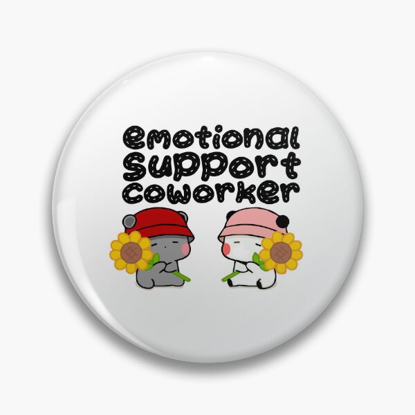 Item preview, Emotional Support Coworker designed and sold by imtinaneEmi.