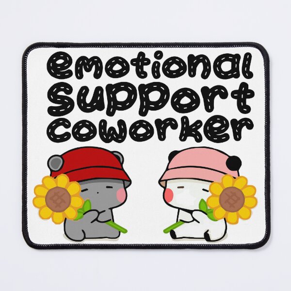 Item preview, Emotional Support Coworker designed and sold by imtinaneEmi.