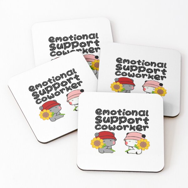 Item preview, Emotional Support Coworker designed and sold by imtinaneEmi.