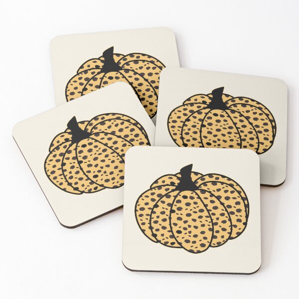 Item preview, Cheetah Pattern Fall Pumpkin designed and sold by GrimButterfly.