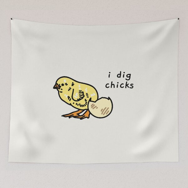 Item preview, i dig chicks designed and sold by AprilCreations.