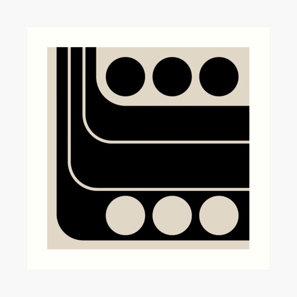 Retro Geometric Gradated Arch Design 228 Black and White Hand & Bath Towel  by Tony Magner Prints